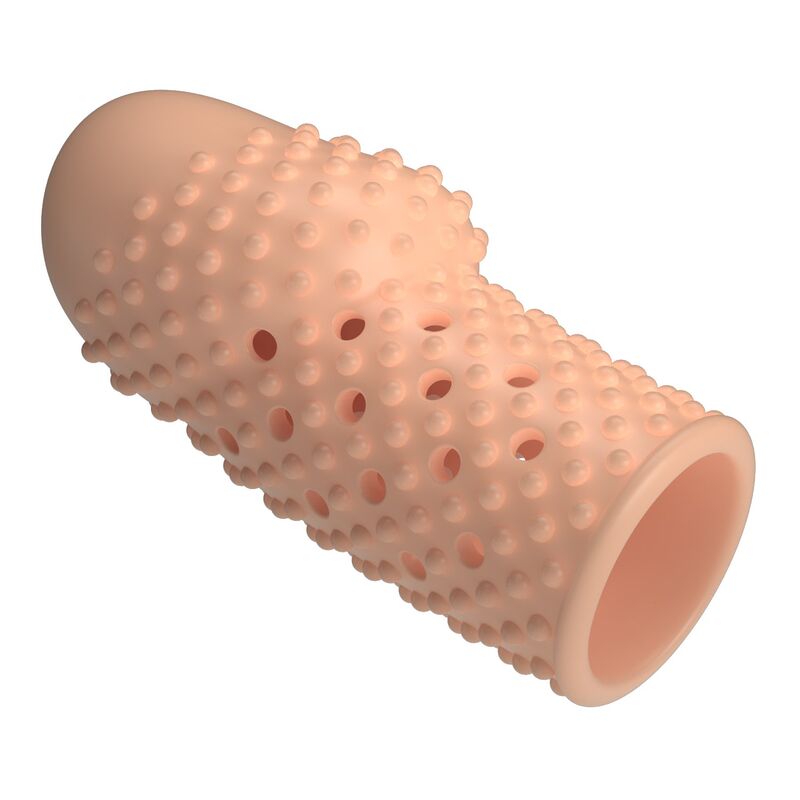 PRETTY LOVE – GEEK'S PENISHÜLLE FÜR EINEN DICKEREN PENIS IN NATURFARBE – Bild 3