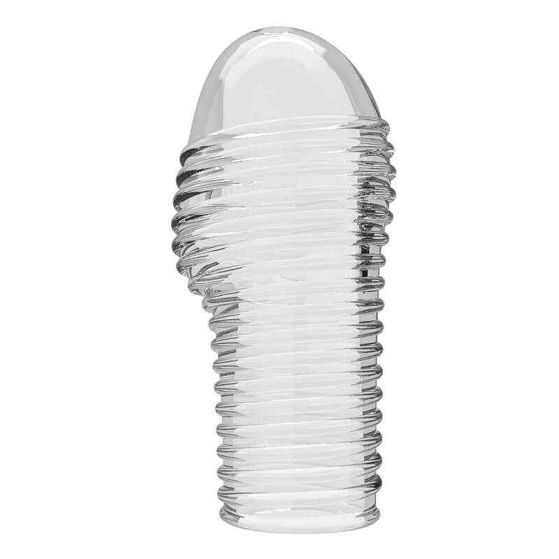 PRETTY LOVE – HEISSER PENISSÄRMEL FÜR EINEN DICKEREN PENIS (TRANSPARENT) – Bild 3