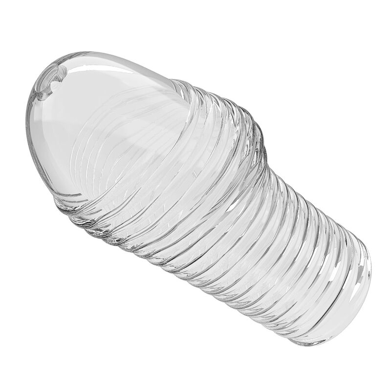 PRETTY LOVE – HEISSER PENISSÄRMEL FÜR EINEN DICKEREN PENIS (TRANSPARENT) – Bild 5