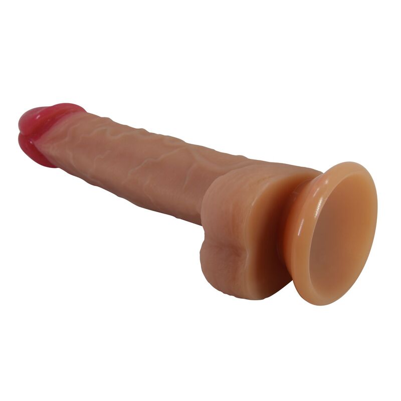 PRETTY LOVE - JOVITA REALISTISCHER SILIKONDILDO MIT SAUGNAPF 19 CM Ø 4,5 CM – Bild 7