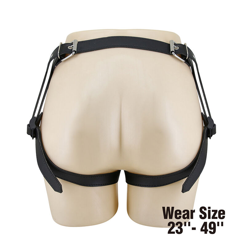 PRETTY LOVE - YETI STRAP-ON HARNESS MIT SAUGDILDO FLESH – Bild 9