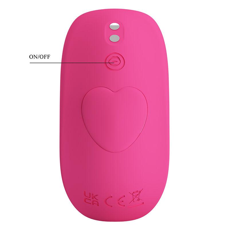 PRETTY LOVE - HAZELYNN 12-FUNKTIONEN-MASSAGEGERÄT MIT APP-STEUERUNG, PINK – Bild 5