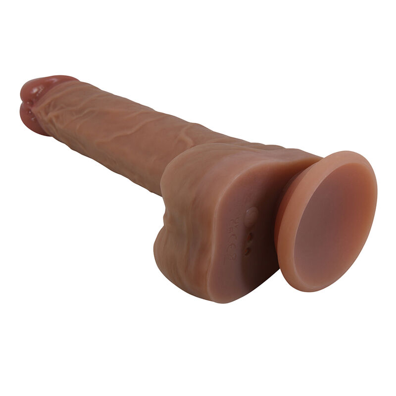 PRETTY LOVE - JONATHAN REALISTISCHER STOSSVIBRATOR MIT FERNBEDIENUNG, BRAUN – Bild 7