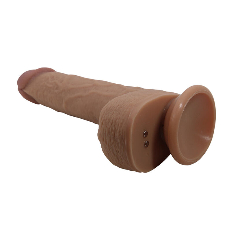 PRETTY LOVE - TOMMY REALISTISCHER STOSSVIBRATOR MIT FERNBEDIENUNG, DUNKELBRAUN – Bild 3