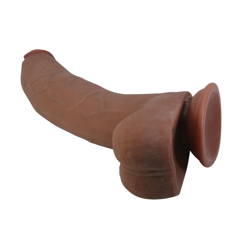PRETTY LOVE - ULRIC REALISTISCHER FLEXIBLER DILDO 26 CM Ø 5,5 CM TPE BRAUN – Bild 4
