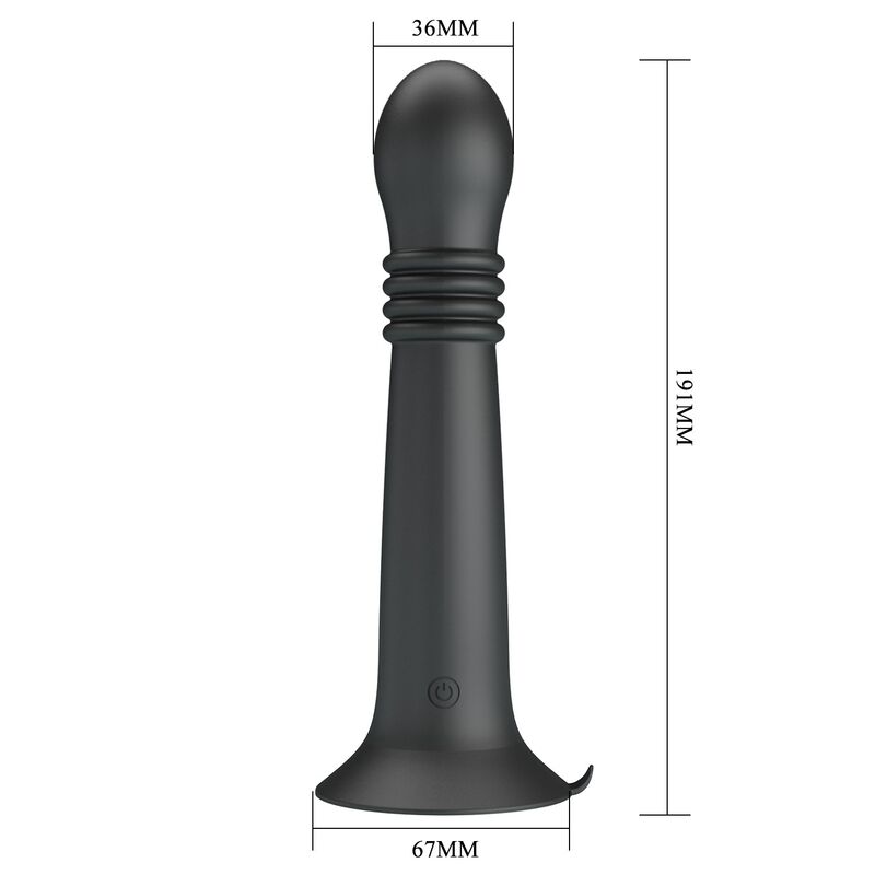 PRETTY LOVE - STELLA USB-AUFLADBARER ROTIERENDER UND STOSS-MASSAGEGERÄT – Bild 4