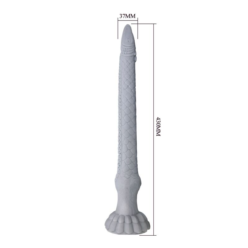 POWER MONSTERS - BASILISK FANTASY SILIKONDILDO 43 CM Ø 5 CM – Bild 9