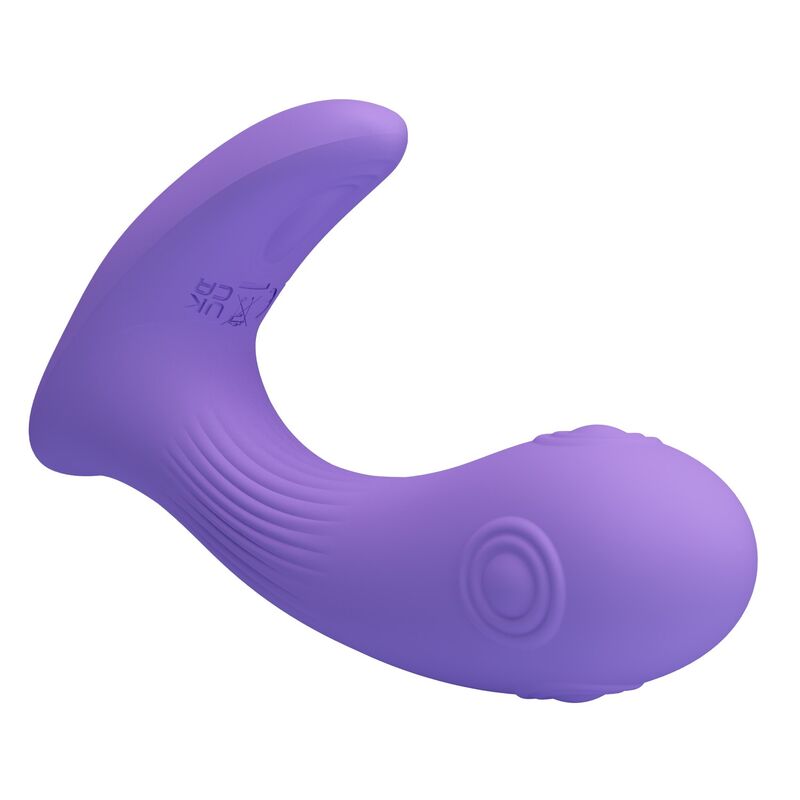 PRETTY LOVE - ANDROMEDA WIEDERAUFLADBARER DOPPELSTIMULATIONSVIBRATOR LILA – Bild 5