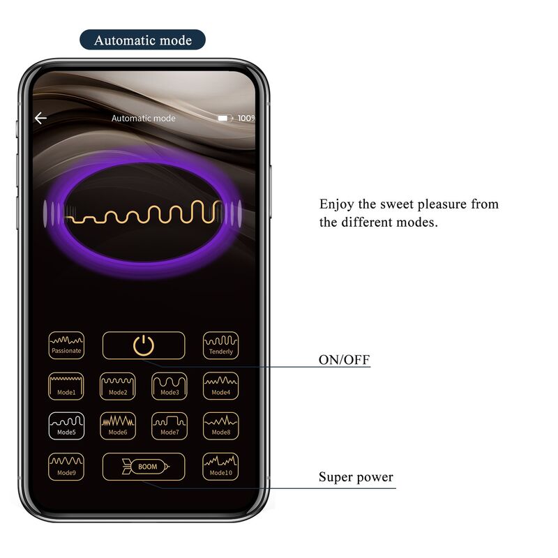 PRETTY LOVE – ANTHONY APP-STEUERUNG ANAL- UND PERINEUMVIBRATOR SCHWARZ – Bild 10