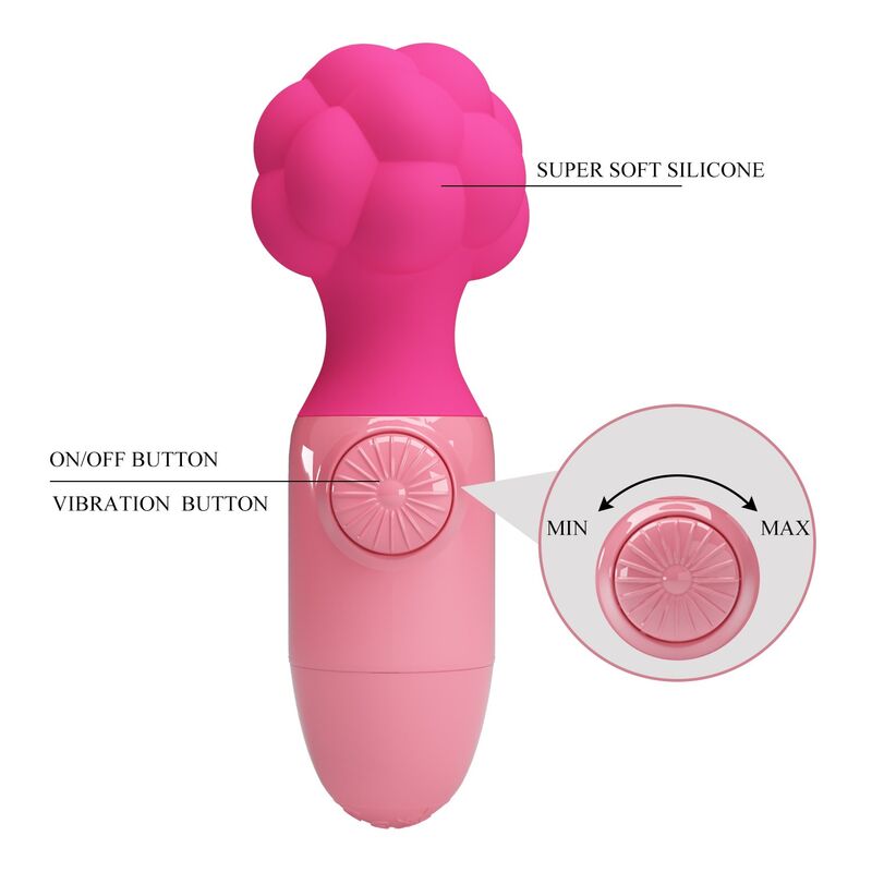 PRETTY LOVE - ANWEN MINI-MASSAGER PINK