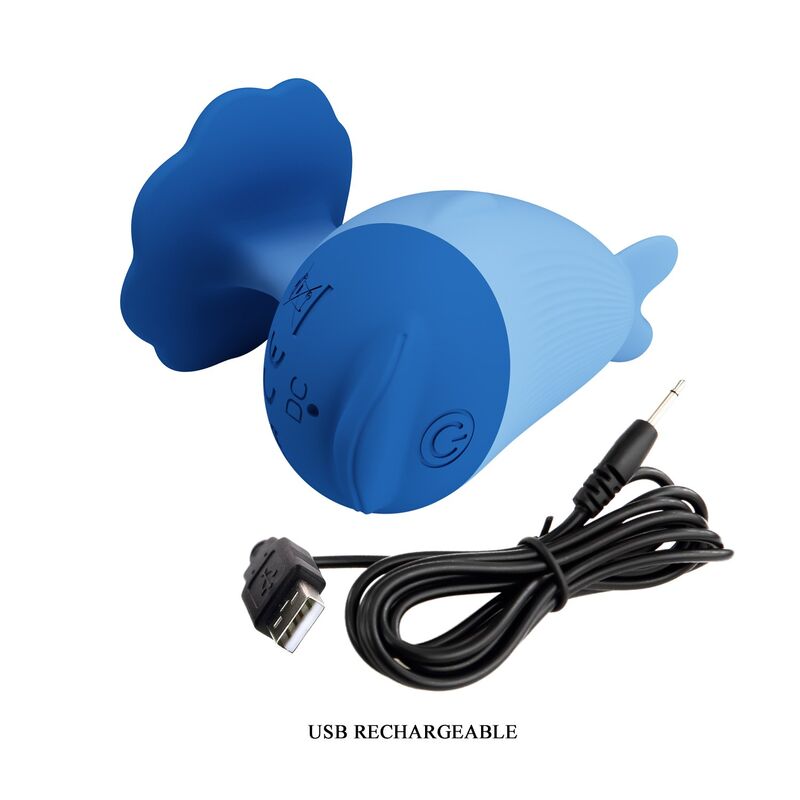 PRETTY LOVE - DOLPHIN MINI USB-AUFLADBARER VIBRATOR – Bild 5
