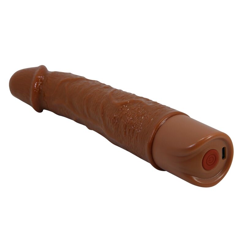 PRETTY LOVE - LEONARDO REALISTISCHER VIBRATOR 20 CM Ø 4 CM BRAUN – Bild 8