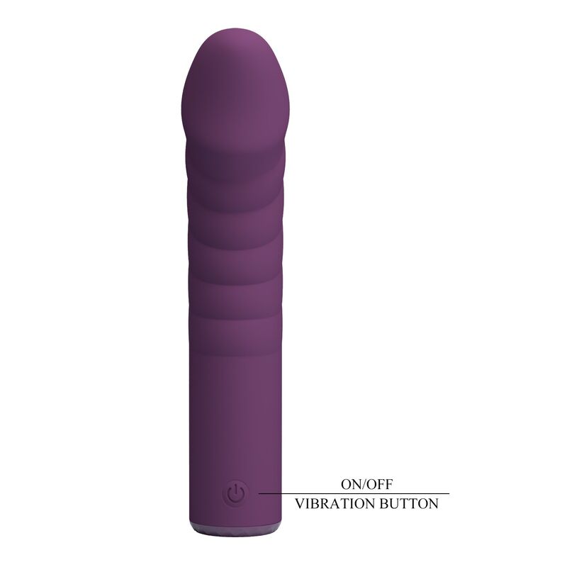 PRETTY LOVE - RYLAND WIEDERAUFLADBARER VIBRATOR MIT 10 FUNKTIONEN, LILA