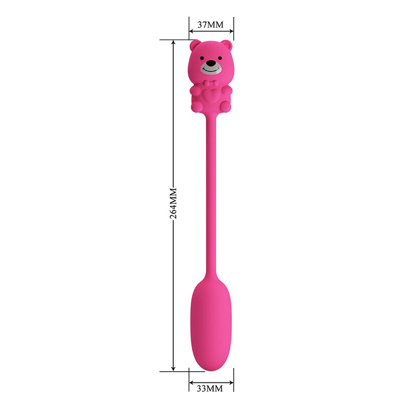 PRETTY LOVE - OLSON WIEDERAUFLADBARER BULLET-VIBRATOR MIT KABELFERNBEDIENUNG PINK – Bild 13