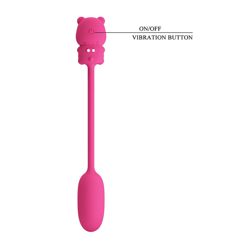 PRETTY LOVE - OLSON WIEDERAUFLADBARER BULLET-VIBRATOR MIT KABELFERNBEDIENUNG PINK – Bild 8