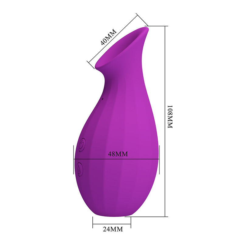 PRETTY LOVE - MAGIC BOTTLE WIEDERAUFLADBARER KLITORIS-SAUGSTIMULATOR LILA – Bild 7