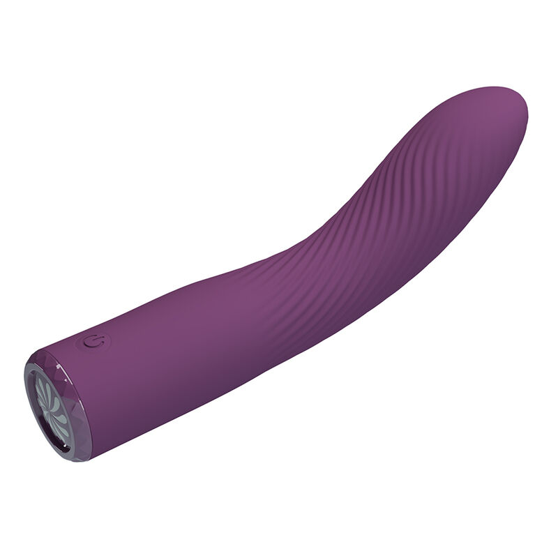 PRETTY LOVE - KISSELL WIEDERAUFLADBARER VIBRATOR MIT 10 FUNKTIONEN, LILA – Bild 3