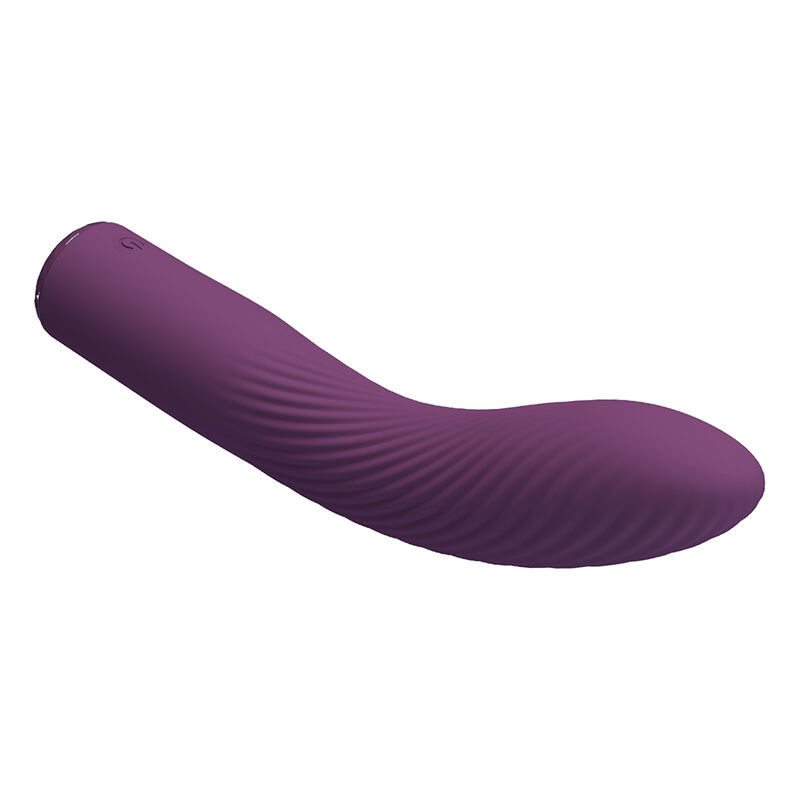 PRETTY LOVE - KISSELL WIEDERAUFLADBARER VIBRATOR MIT 10 FUNKTIONEN, LILA – Bild 4