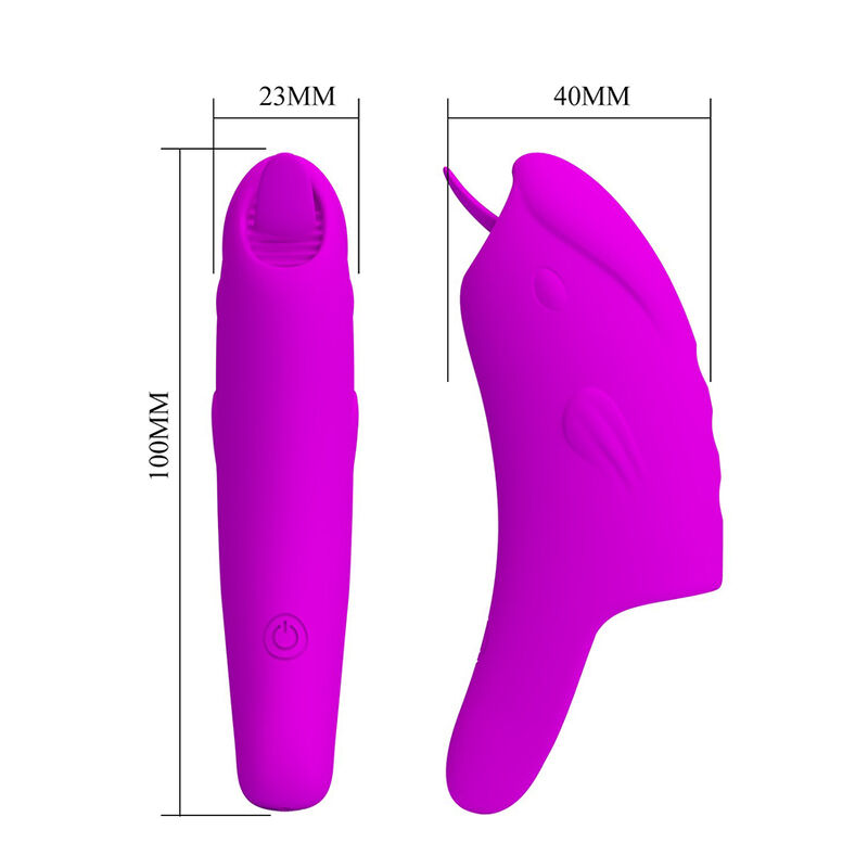PRETTY LOVE - PETERSON HONEY FINGER WIEDERAUFLADBARER FINGERVIBRATOR LILA – Bild 3