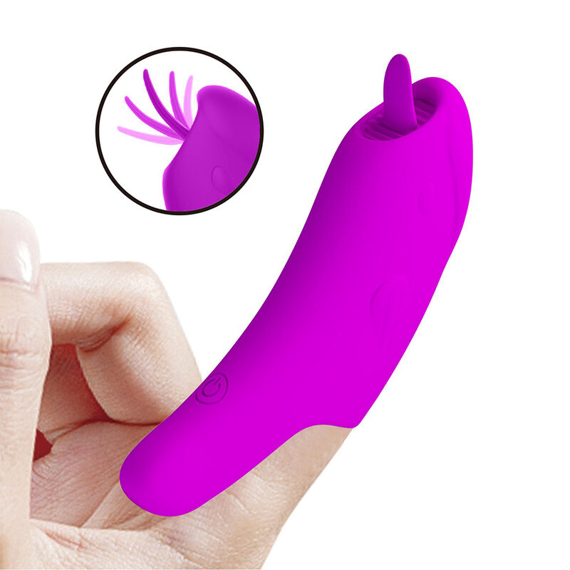 PRETTY LOVE - PETERSON HONEY FINGER WIEDERAUFLADBARER FINGERVIBRATOR LILA – Bild 12