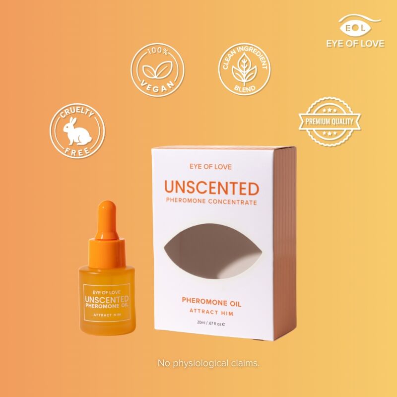 EYE OF LOVE – PHEROMONHALTIGES PARFÜMÖL FÜR FRAUEN, GERUCHSNEUTRAL, 20 ML – Bild 5