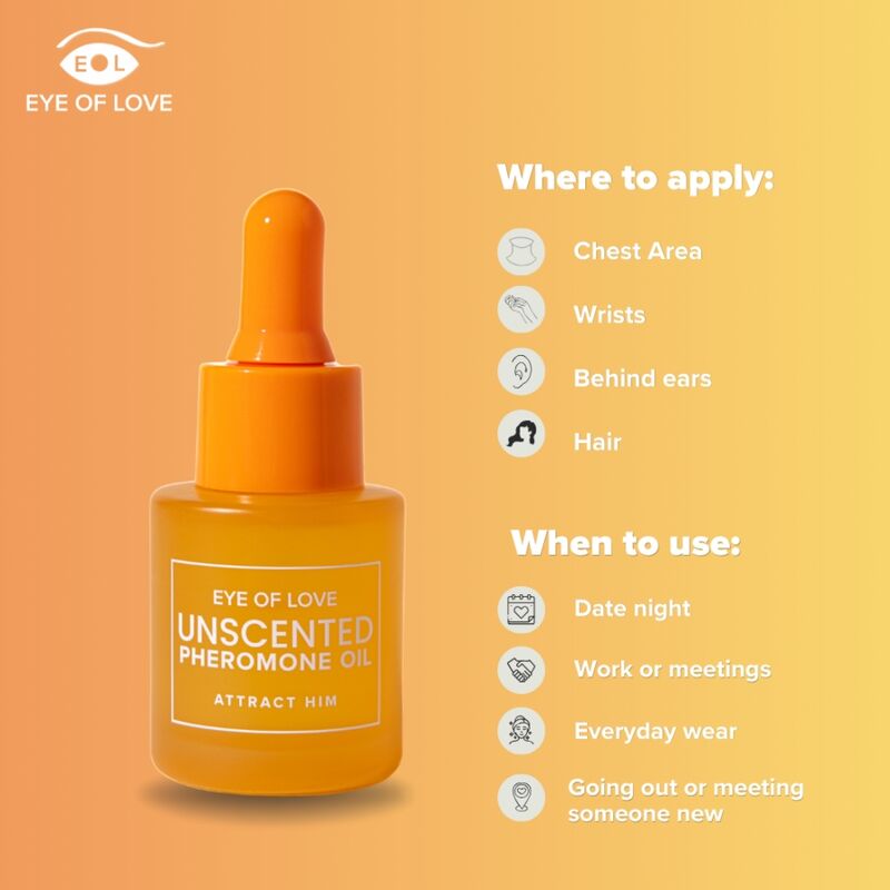 EYE OF LOVE – PHEROMONHALTIGES PARFÜMÖL FÜR FRAUEN, GERUCHSNEUTRAL, 20 ML – Bild 4