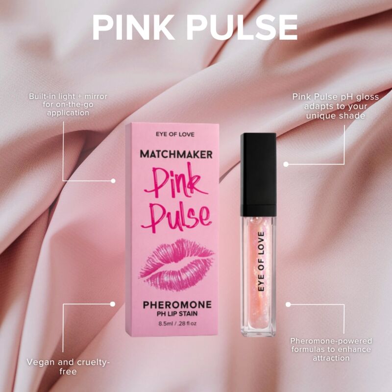 EYE OF LOVE – MATCHMAKER PINK PULSE PH LIPPENSTIFT MIT PHEROMONEN 8,5 ML – Bild 4