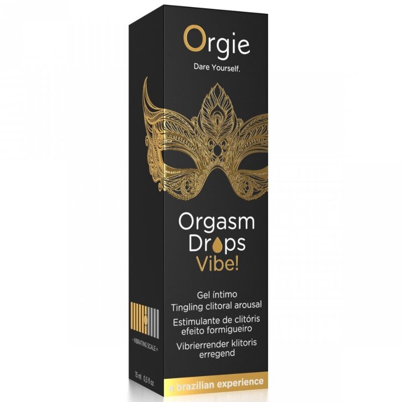 ORGIE - ORGASMUS-TROPFEN-VIBULATOR! VIBRIERENDER KLITORISTISCHER ERMÖGLICHUNGSSPANNER 15 ML – Bild 3