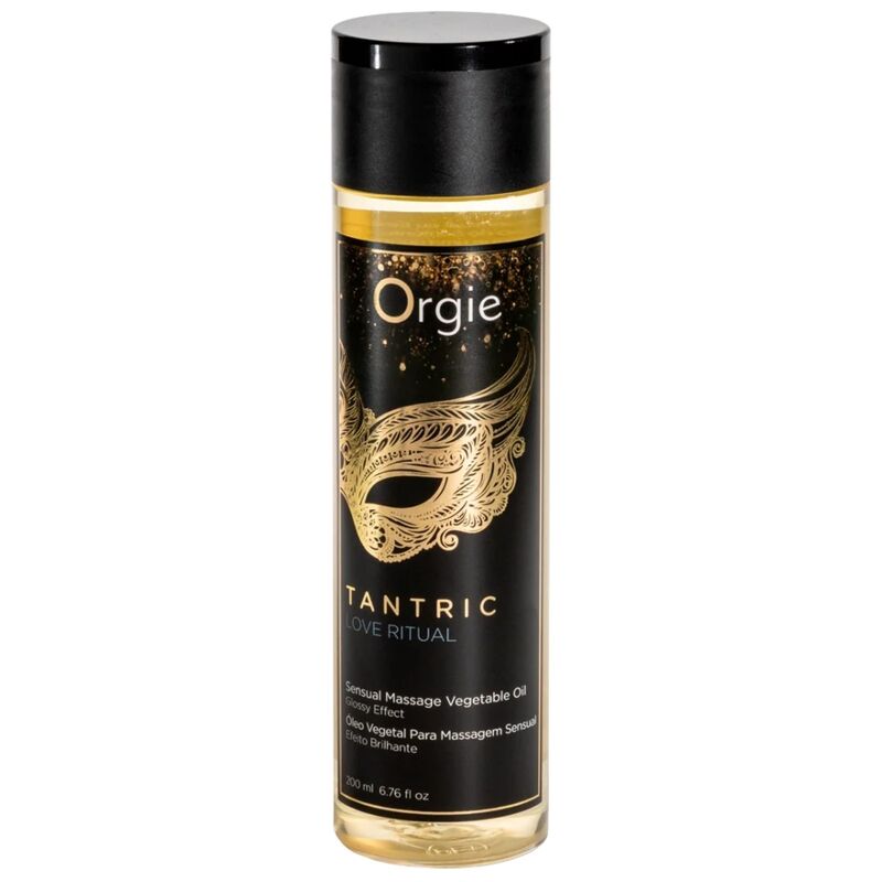 ORGIE - TANTRISCHES LIEBESRITUAL, SENSUELLE MASSAGE, PFLANZENÖL, 200 ML – Bild 2