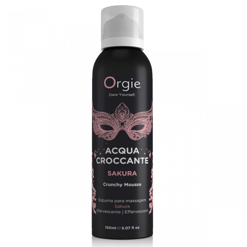 ORGIE - ACQUA CROCCANTE SAKURA CRUNCHY MASSAGE MOUSSE 150 ML – Bild 2