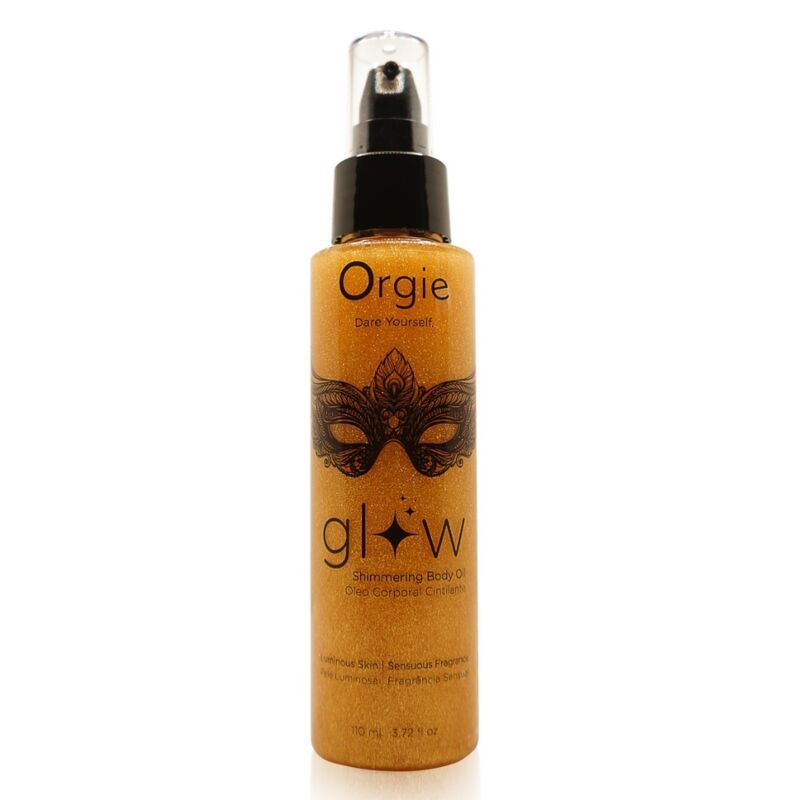 ORGIE - GLOW SCHIMMERENDES KÖRPERÖL 110 ML – Bild 2