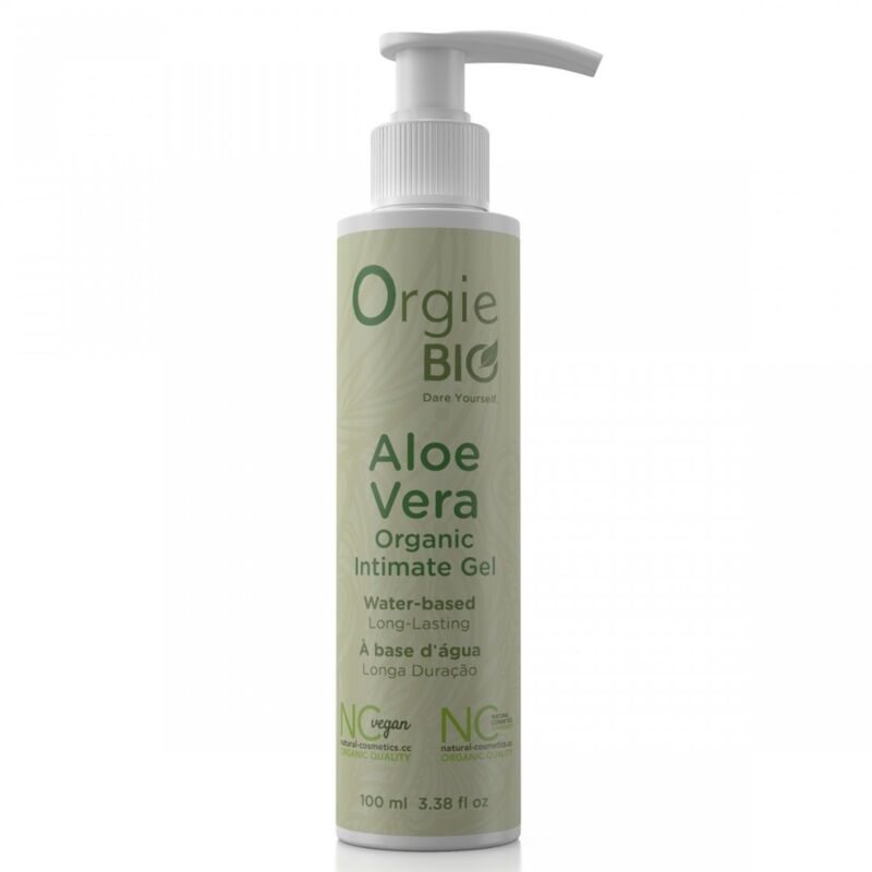 ORGIE - BIO ALOE VERA BIO-INTIMGEL AUF WASSERBASIS 100 ML – Bild 2