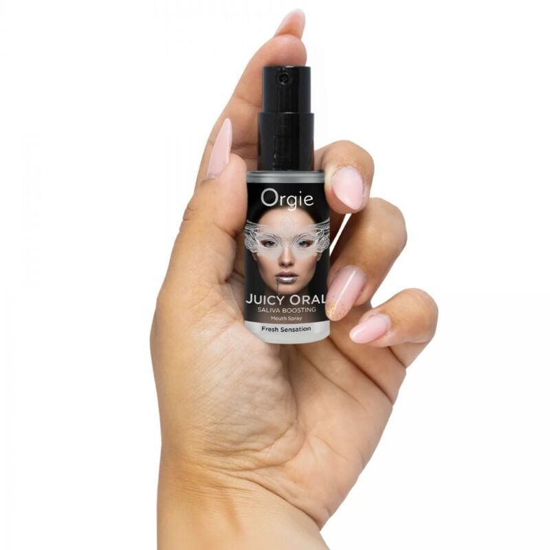 ORGIE - SAFTIGES MUNDSPRAY ZUR FÖRDERUNG DES SPEICHELFLUSSES, MINZE, 15 ML – Bild 2