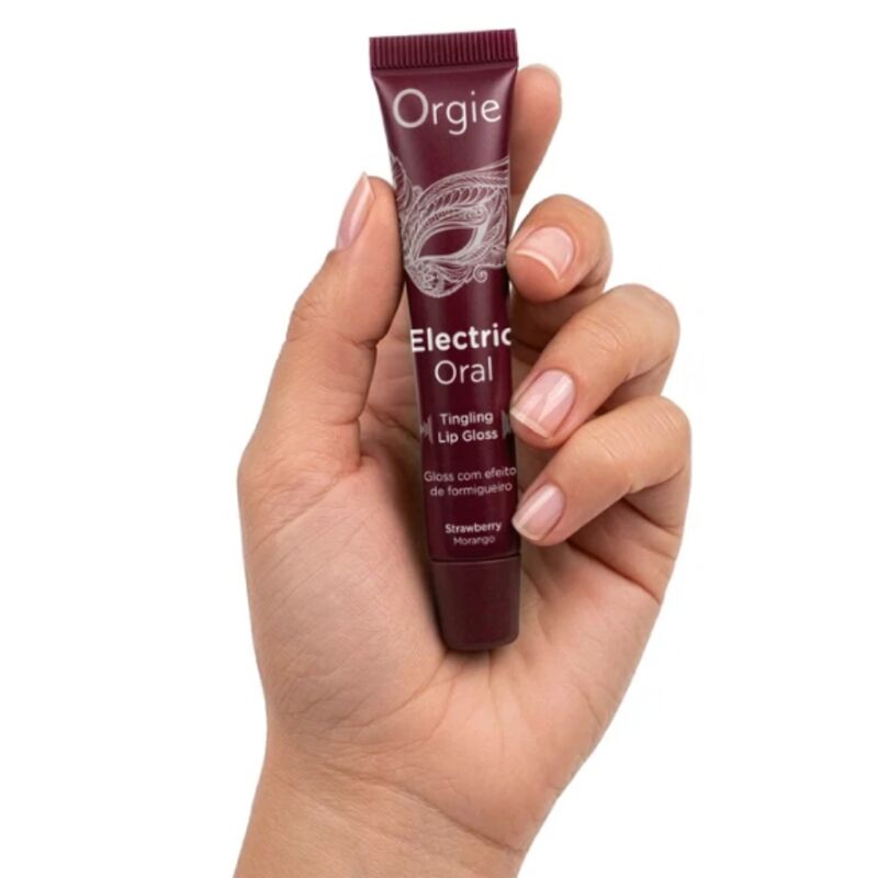 ORGIE - ELEKTRISCHER, KRIBBELNDER LIPPENBALSAM FÜR DEN MUND, 15 ML – Bild 3