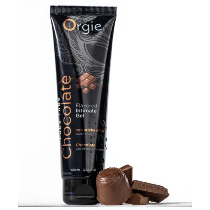 ORGIE - SCHOKOLADEN-SCHMIERGEL AUF WASSERBASIS, 100 ML – Bild 2