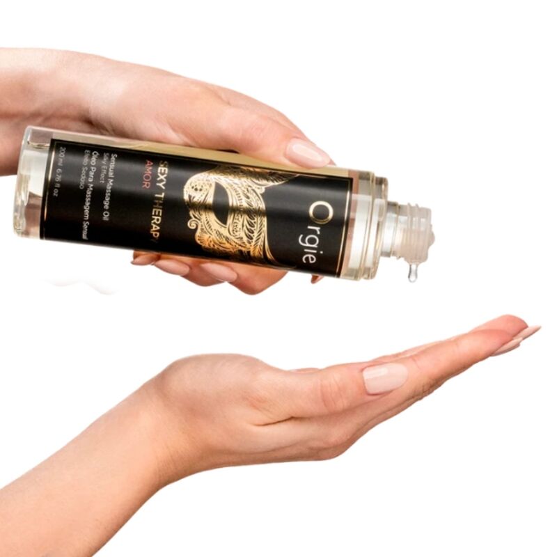 ORGIE - SEXY THERAPY AMOR SENSUAL MASSAGEÖL 200 ML – Bild 3