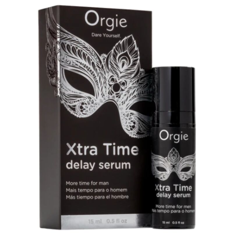 ORGIE - XTRA TIME SILIKON-VERZÖGERUNGSSERUM, ANÄSTHETIKFREI, 15 ML – Bild 2