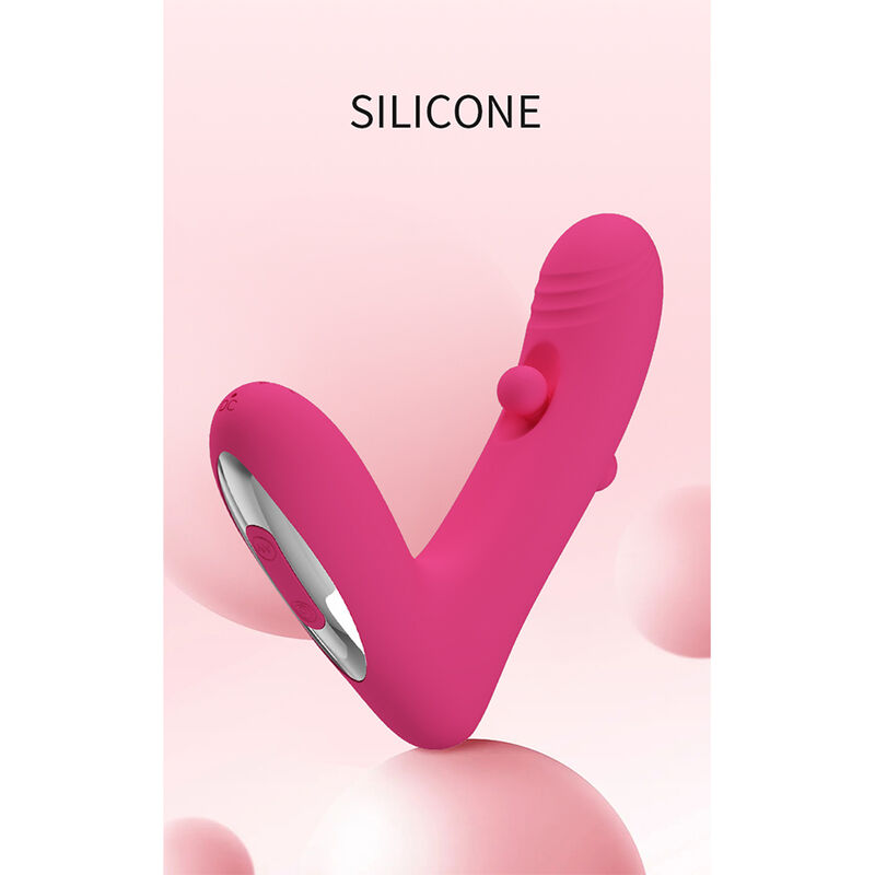 PRETTY LOVE – DUDEN WIEDERAUFLADBARER SILIKON-VIBRATOR MIT 12 VIBRATIONSMODI UND 3 SCHAUKELMODI, PINK – Bild 18