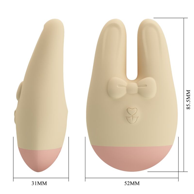 ROMANCE - EXTERNER STIMULATOR MIT HASE UND 7 VIBRATIONSMODI – Bild 7