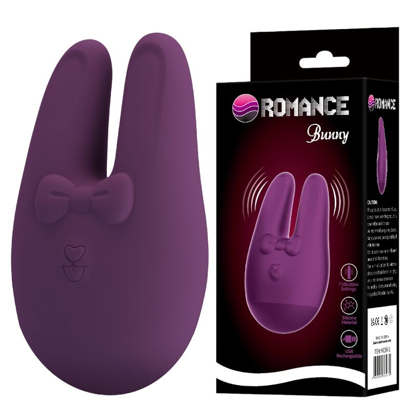 ROMANCE - EXTERNER STIMULATOR MIT HASE UND 7 VIBRATIONSMODI – Bild 9