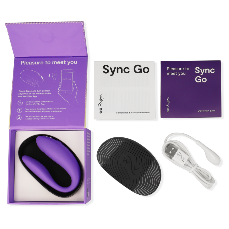 WE-VIBE - SYNC GO ESTIMULADOR DUAL VIOLETA – Bild 3