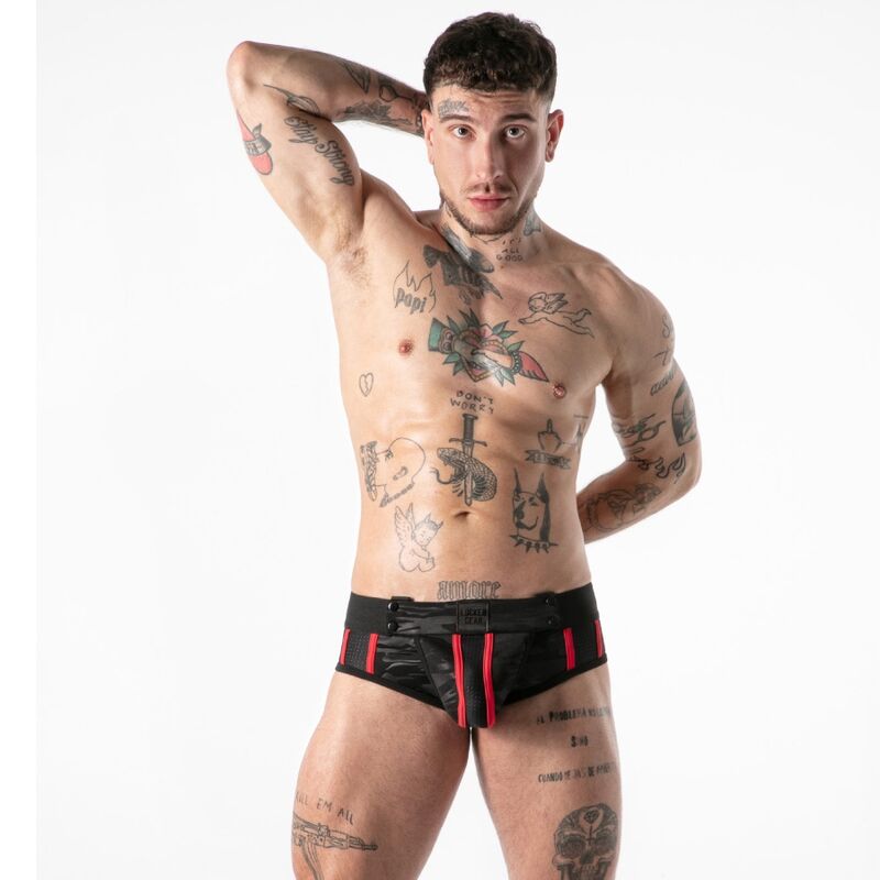 LOCKER GEAR - SPORT MESH JOCK BRIEF BLAU S