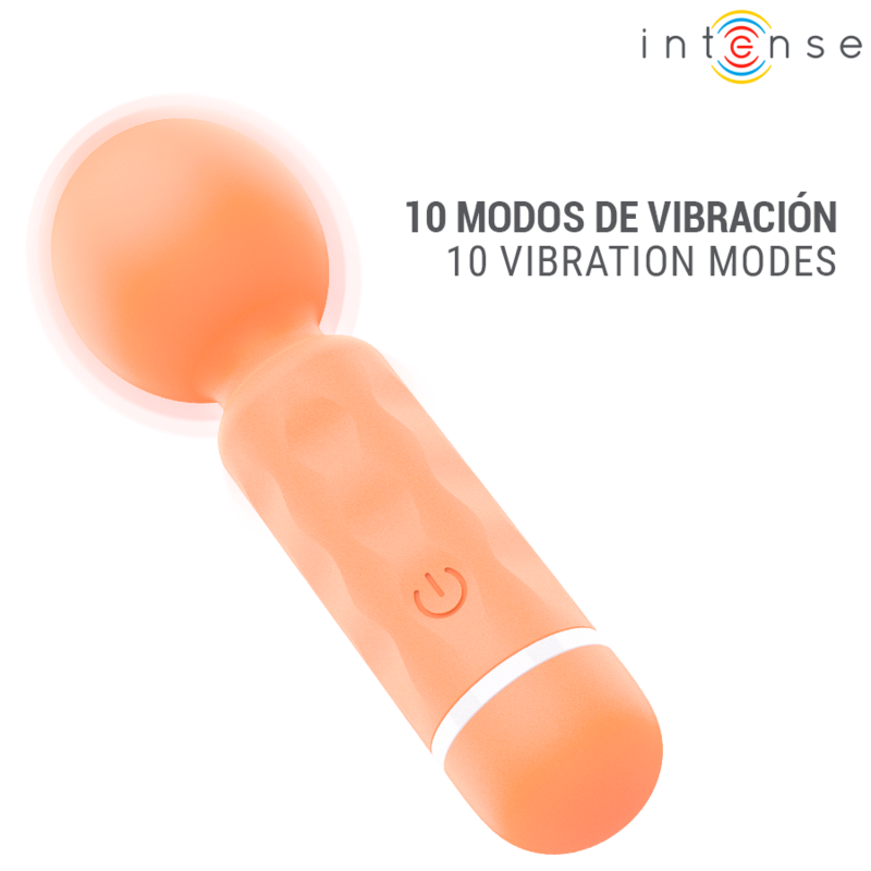 INTENSE - JARED MINI-STÄBMASSAGER USB-AUFLADBAR ORANGE – Bild 6