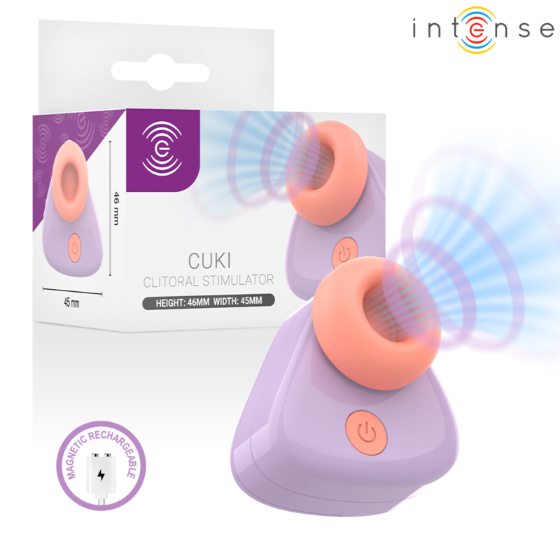 INTENSE - CUKI USB-AUFLADBARER SAUG-KLTORALSTIMULATOR LILA