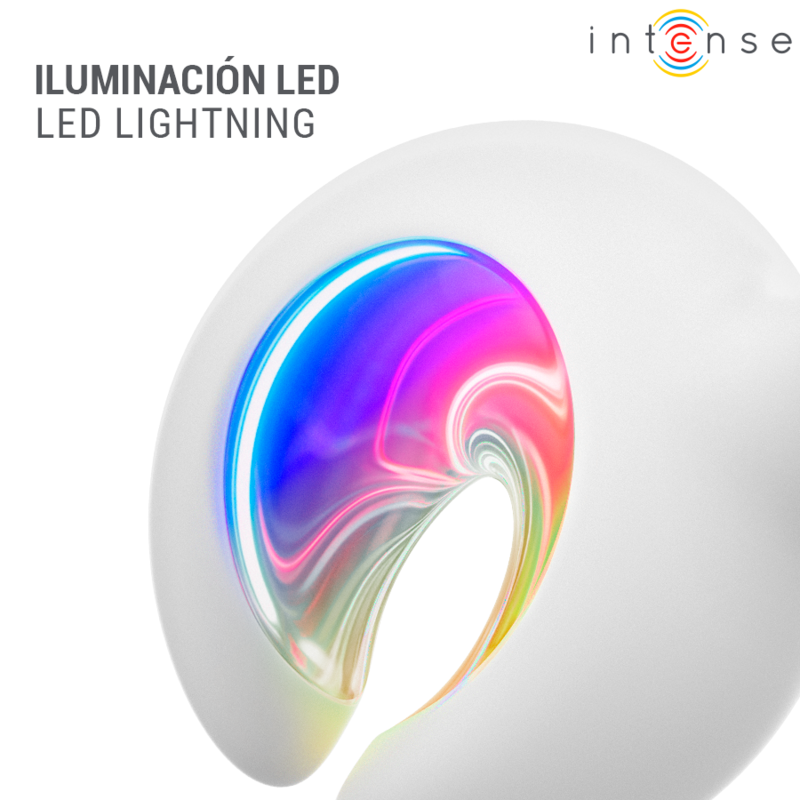 INTENSE - ASTON USB-AUFLADBARER KLITORALSTIMULATOR MIT SAUGFUNKTION UND VIBRATION, WEISS – Bild 7