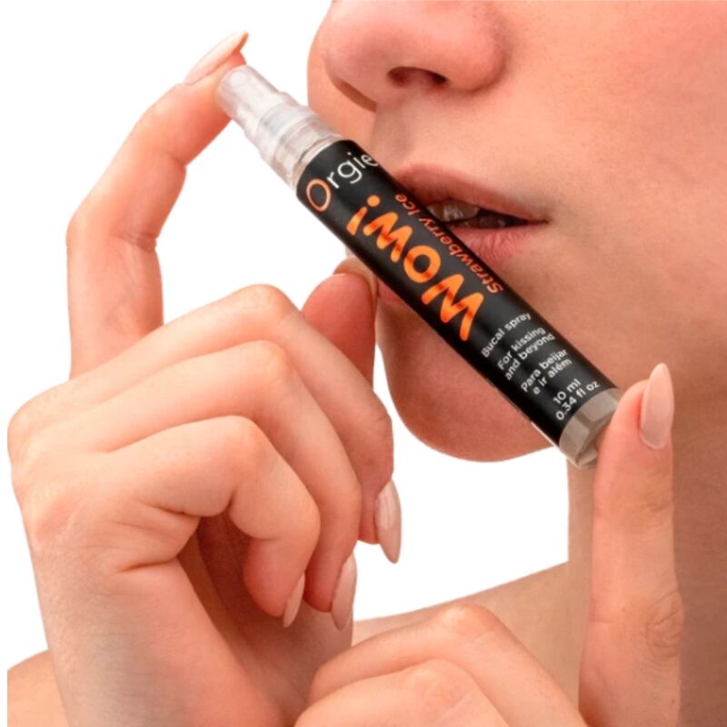 ORGIE - WOW! ERDBEER-EIS-MUNDSPRAY 10 ML – Bild 3