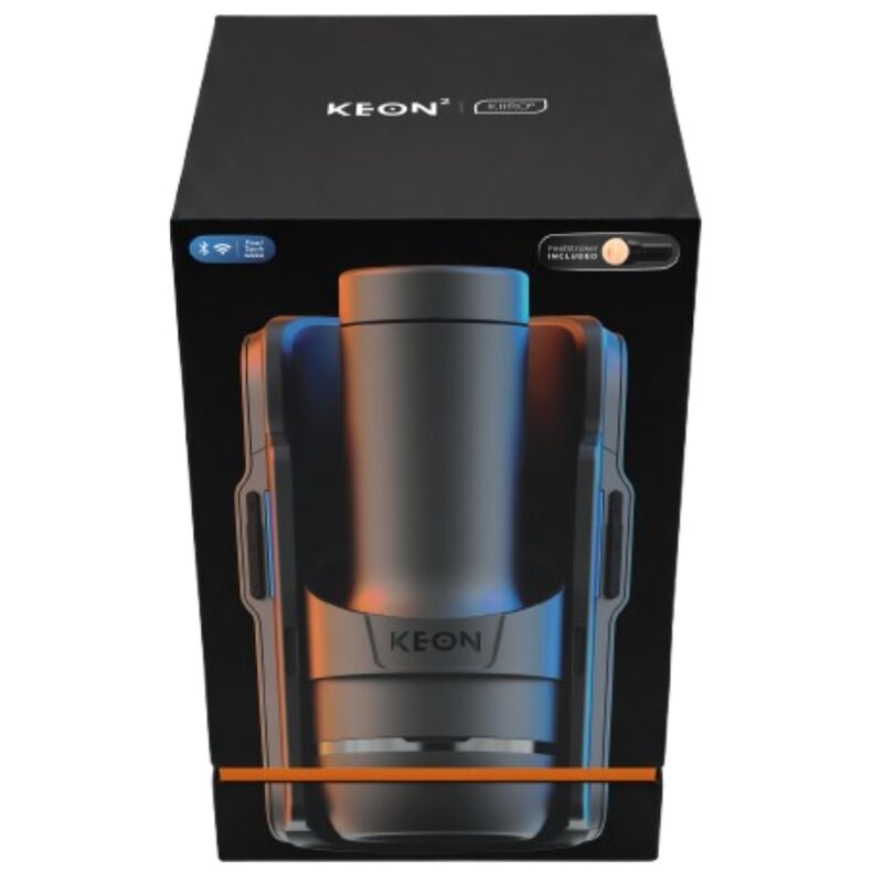 KIIROO - KEON 2 COMBO INTERAKTIVER AUTOMATISCHER MASTURBATOR MIT FÜHL-STROKER SCHWARZ/BLAU – Bild 9