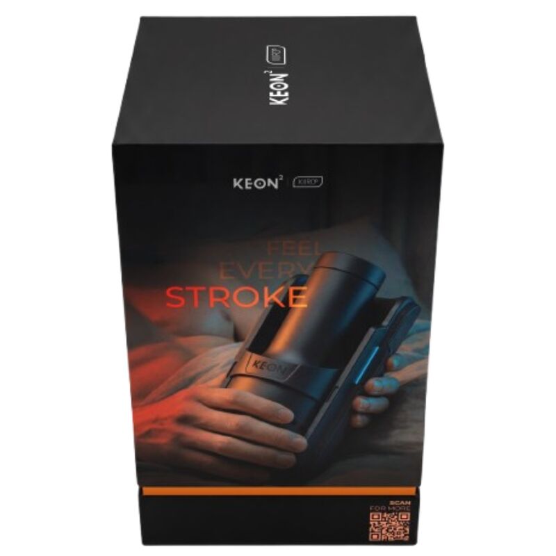 KIIROO - KEON 2 COMBO INTERAKTIVER AUTOMATISCHER MASTURBATOR MIT FÜHL-STROKER SCHWARZ/BLAU – Bild 4