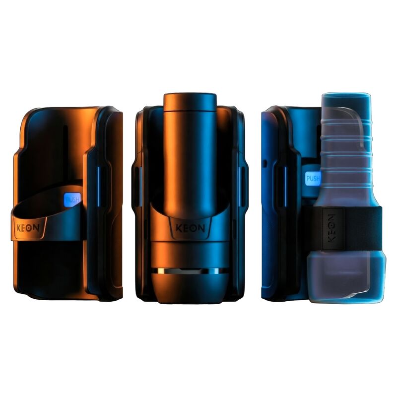 KIIROO - KEON 2 COMBO INTERAKTIVER AUTOMATISCHER MASTURBATOR MIT FÜHL-STROKER SCHWARZ/BLAU