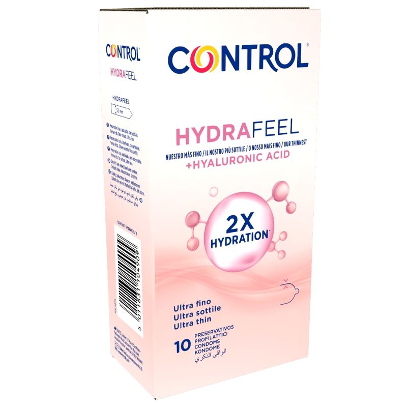 CONTROL - HYDRAFEEL ULTRA THIN KONDOME MIT HYALURONSÄURE 10 STÜCK